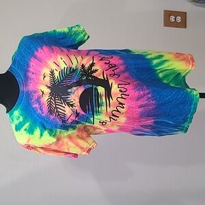 NWOT Tie Dye Summer Vibes Tee - Medium